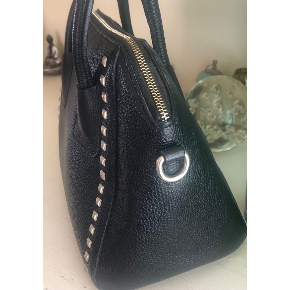 VALENTINO by Mario Valentino Minimi Studded Leather Bag Satchel - Picture 4 of 15